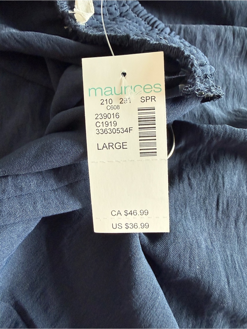 Maurices Navy Blue Jumpsuit Romper - Picture 5 of 5